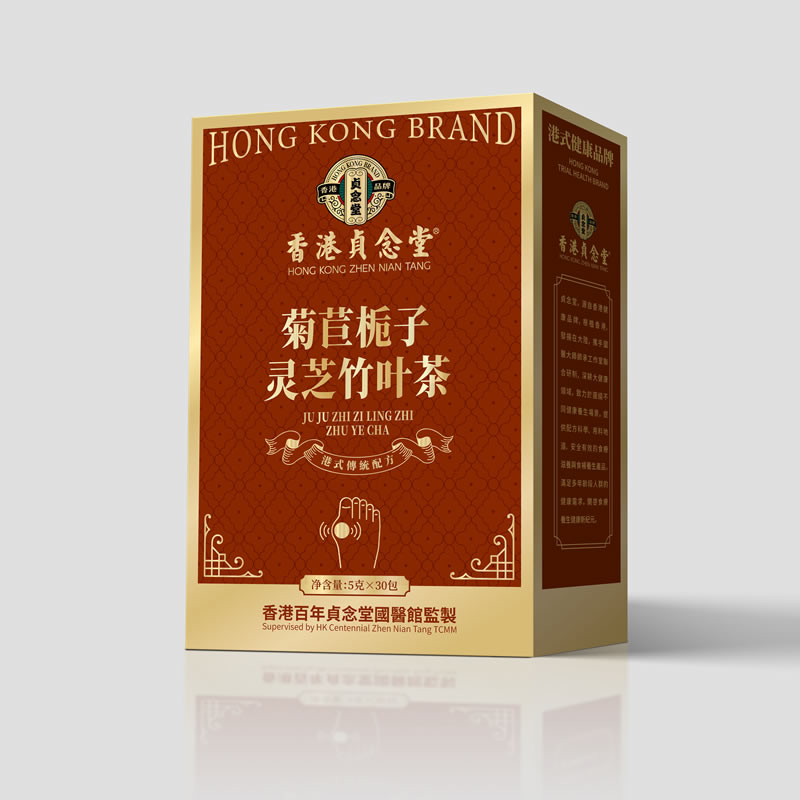 菊苣栀子灵芝竹叶茶